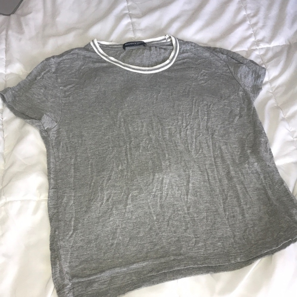 A cozy everyday gray t-shirt
